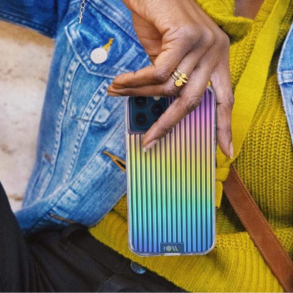 Case-Mate Ribbed Grip Rainbow Pride iPhone 12 Pro Max - Picture 7 of 9